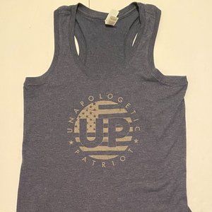 UP Unapologetic Patriot Women's Racerback Tank Top